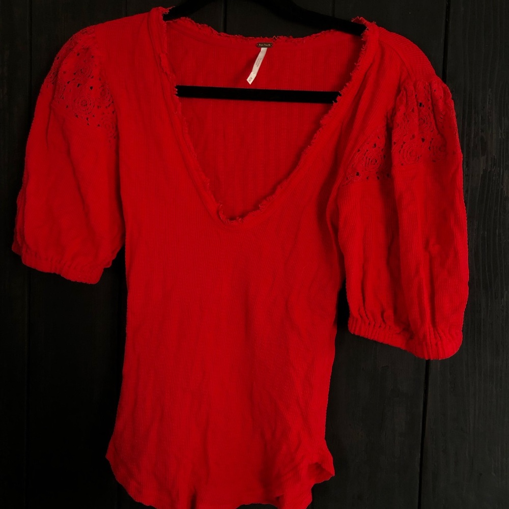 Free People Lace Top